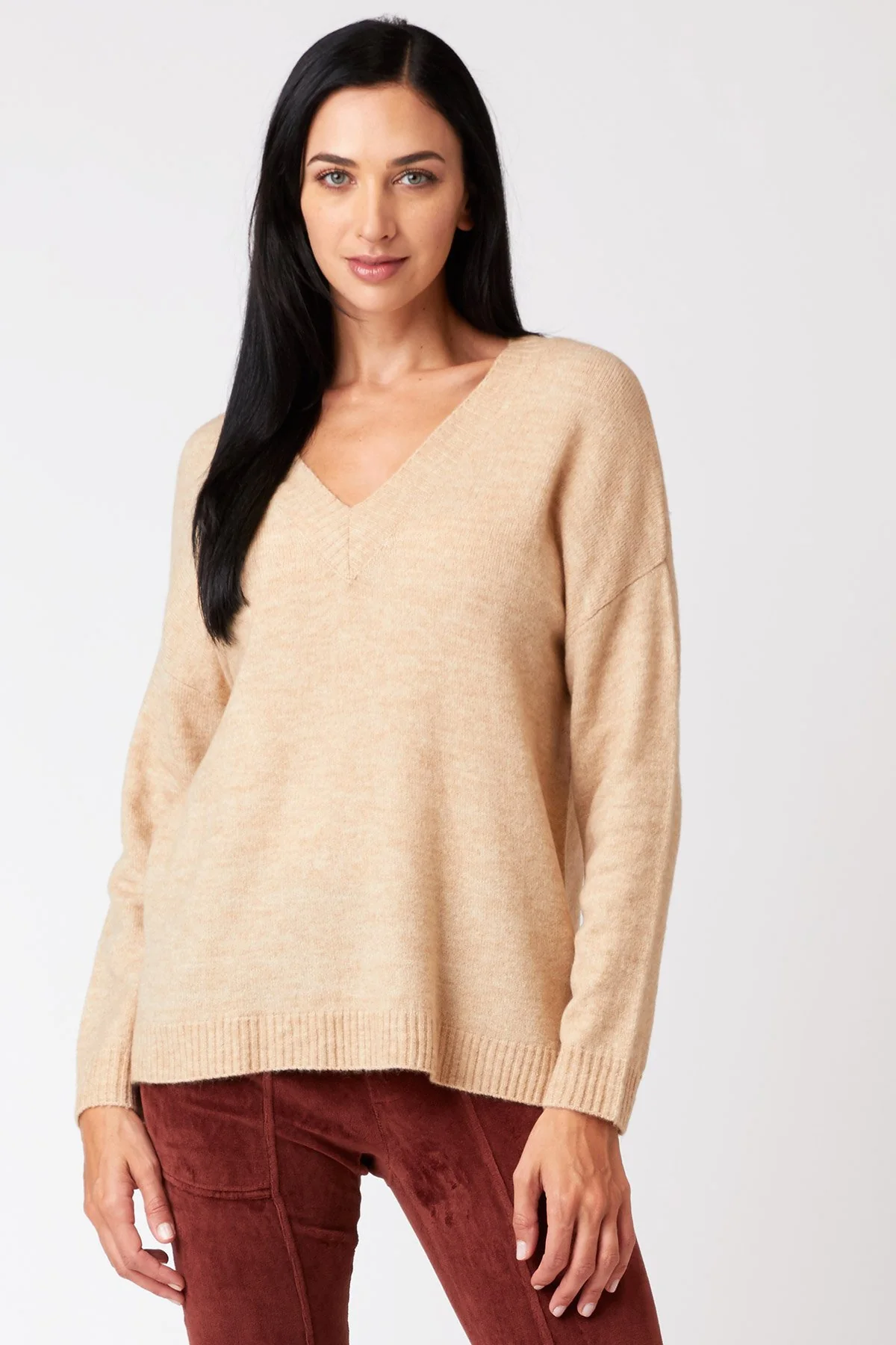 Zoya V-Neck Sweater - Ysmruns