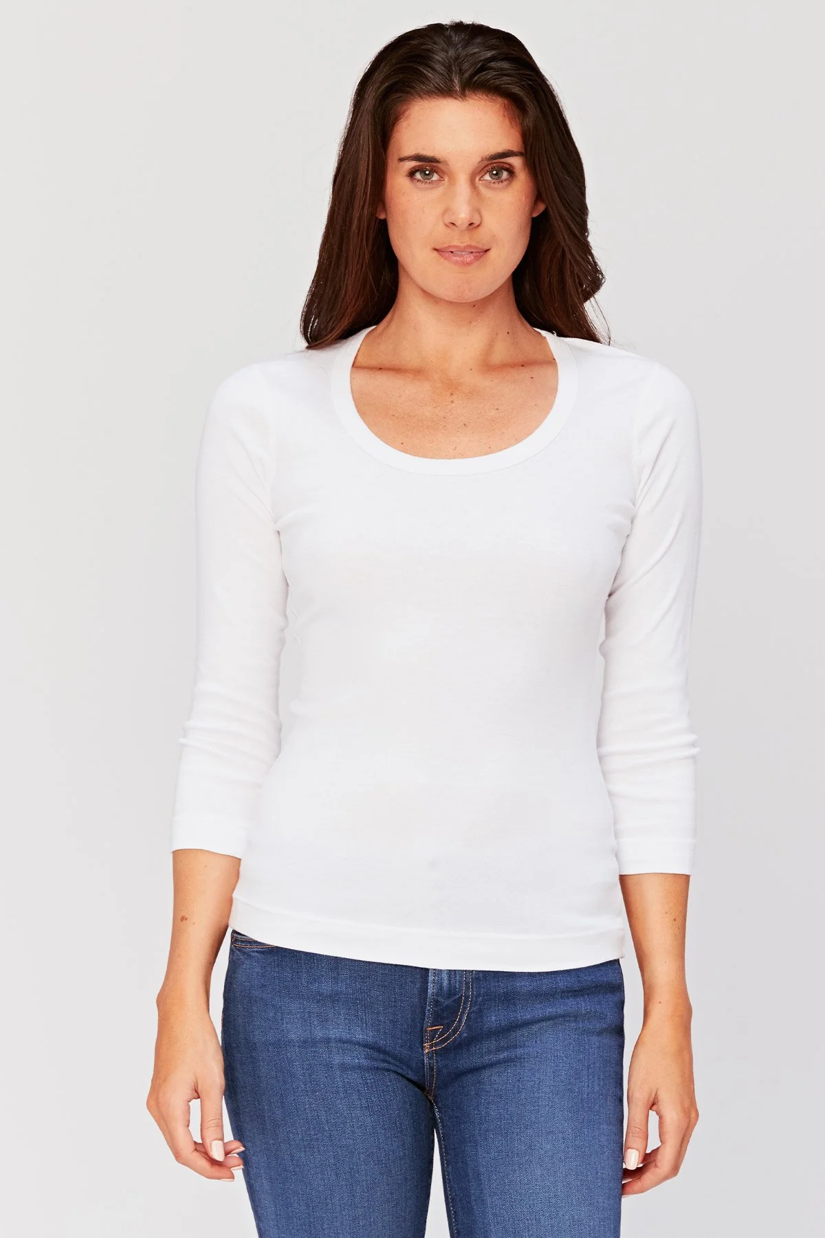 Speckle Scoop Neck Tee - Ysmruns