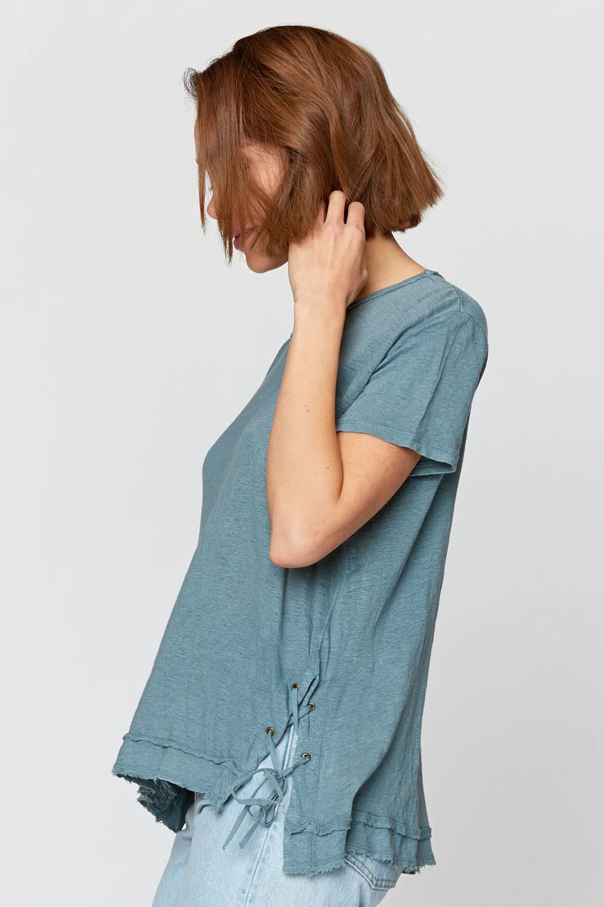 Valkie Lace-Up Tee - Ysmruns