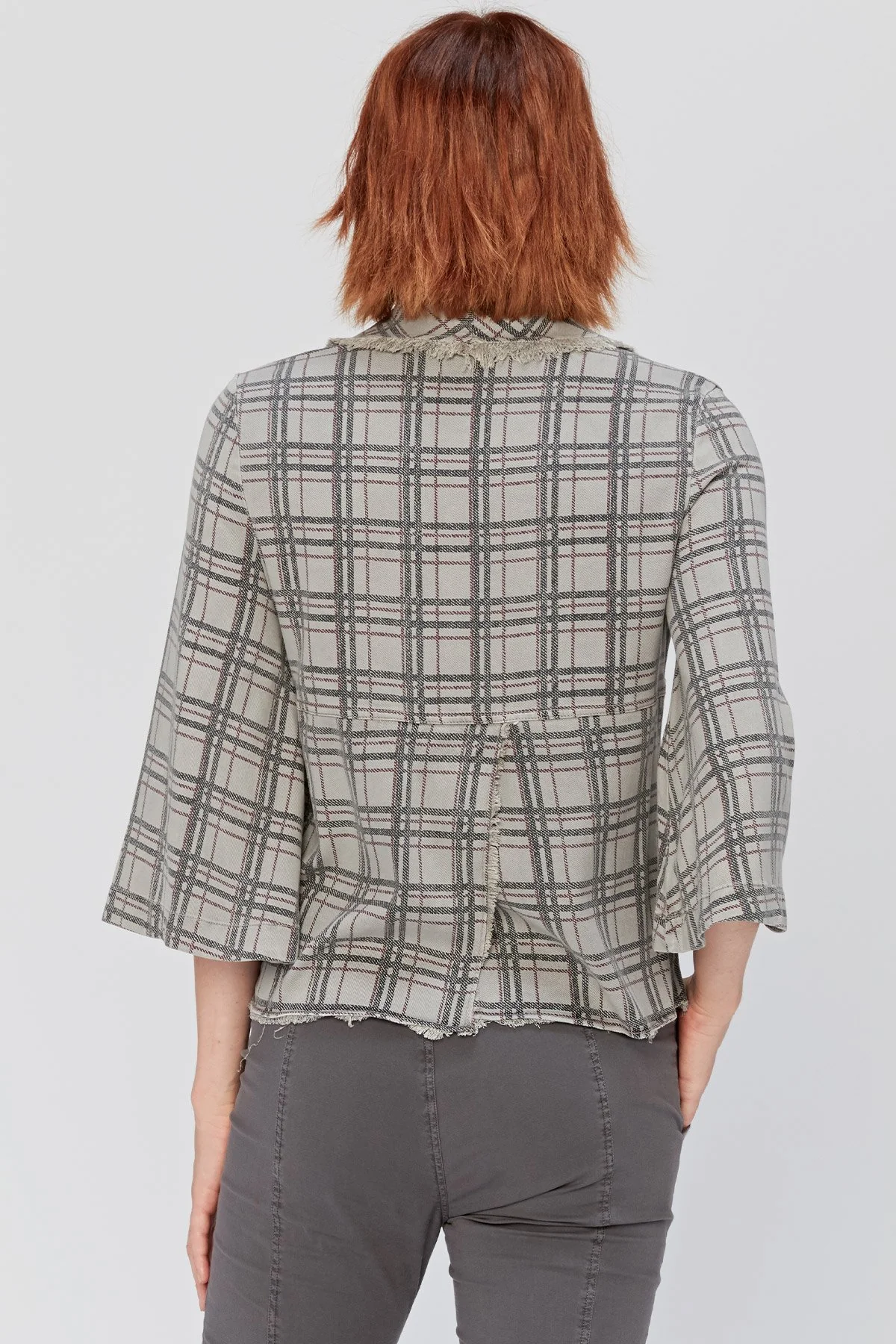 Boxy Plaid Blazer - Ysmruns