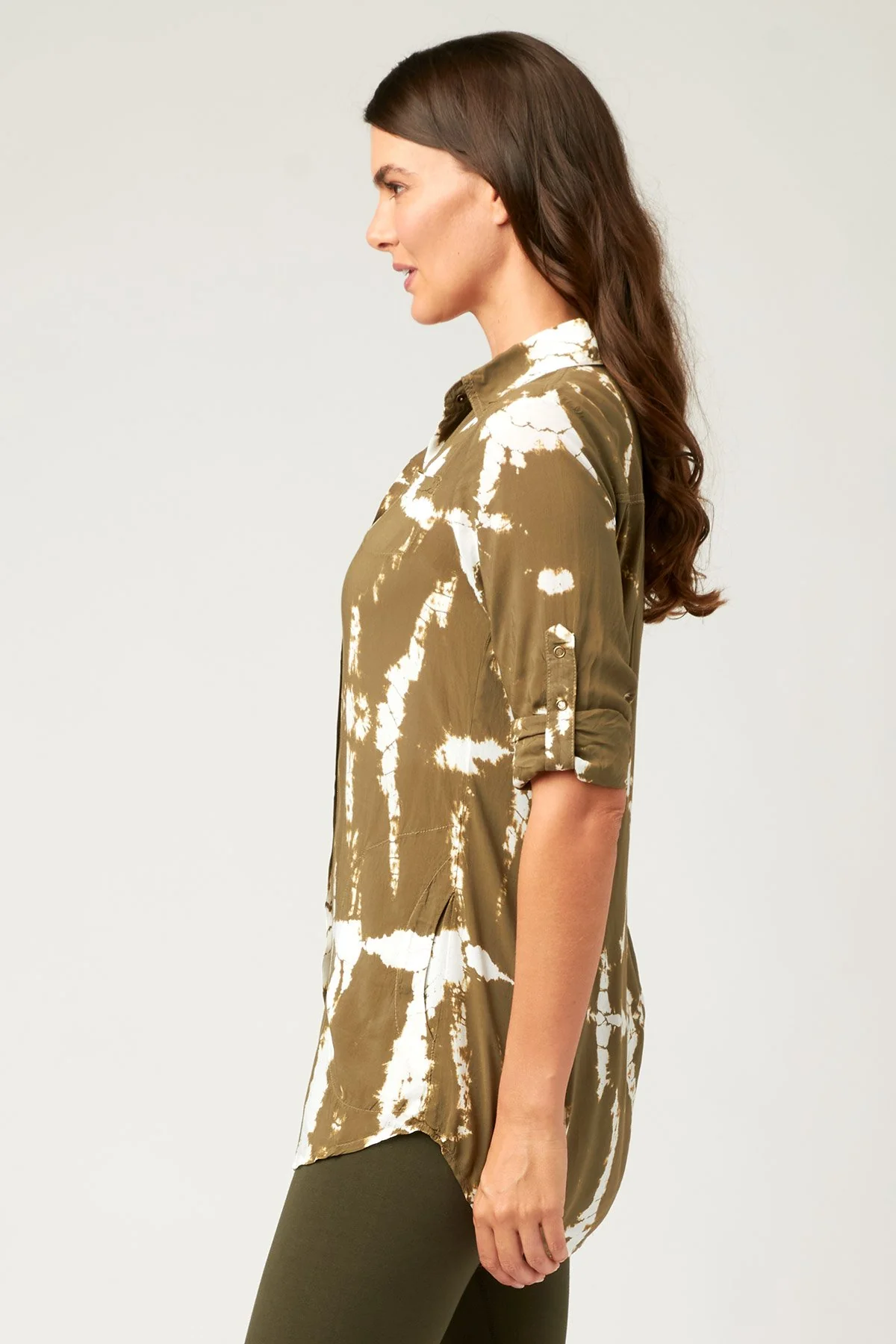 Reporter Soft Voile Button-Down Blouse - Ysmruns