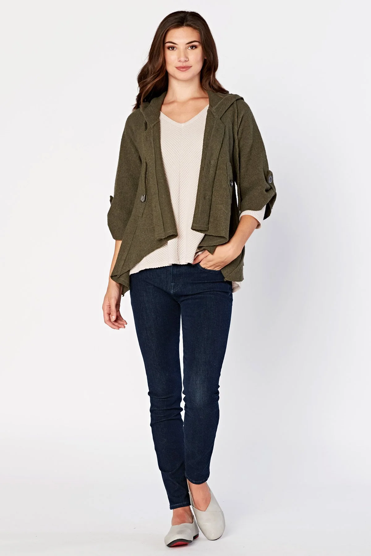 Sweeping Cape Jacket - Ysmruns